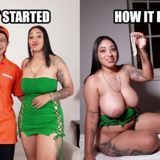 Сисястая милфа отлично трахается в жопу