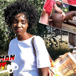 Белый мужик дрючит сисястую негритянку без цензуры