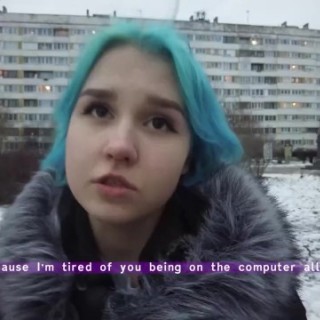 Трахнул молодую шлюшку у себя дома